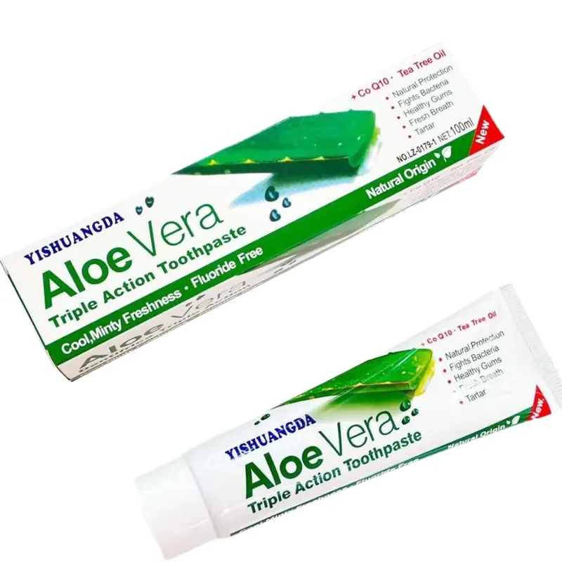 Aloe Vera & Bee Propolis Fluoride-Free Herbal Toothpaste product view 4
