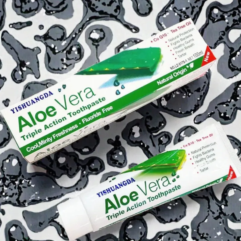 Aloe Vera & Bee Propolis Fluoride-Free Herbal Toothpaste product view 5